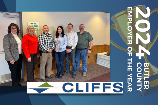2024 Butler County Employer of the Year – Cleveland-Cliffs Butler Works